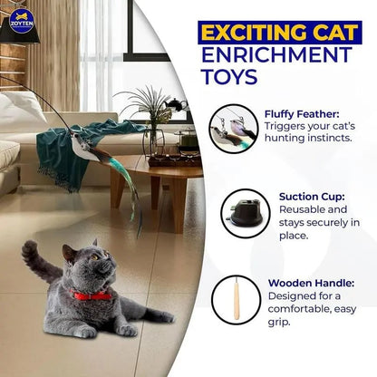 Interactive Self-Play Cat Toy - Keep Indoor Cats Active & Entertained