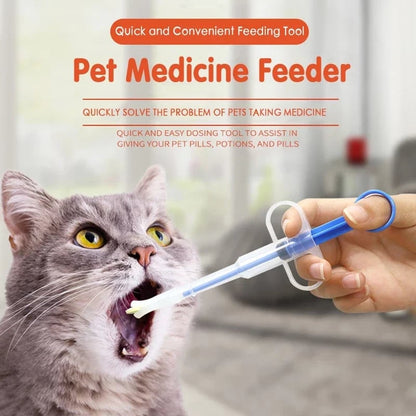 🔥BUY 1 GET 1 FREE🔥Pet Pill Syringe Dispenser ✦ Safe, Stress-Free Medication for Cats & Dogs
