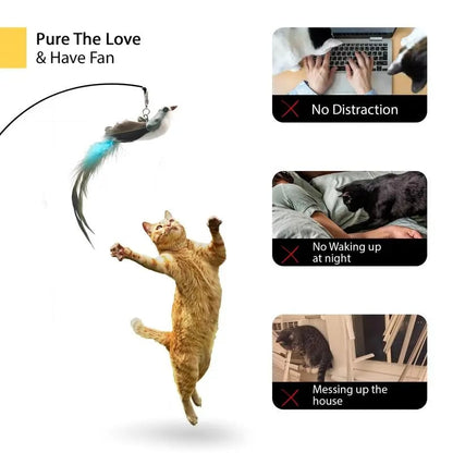 Interactive Self-Play Cat Toy - Keep Indoor Cats Active & Entertained