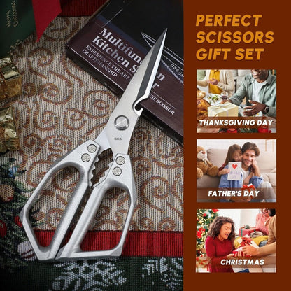 🔥BUY 2 GET 1 FREE🔥Japanese Steel 7-in-1 Multifunction Kitchen Shears🔥