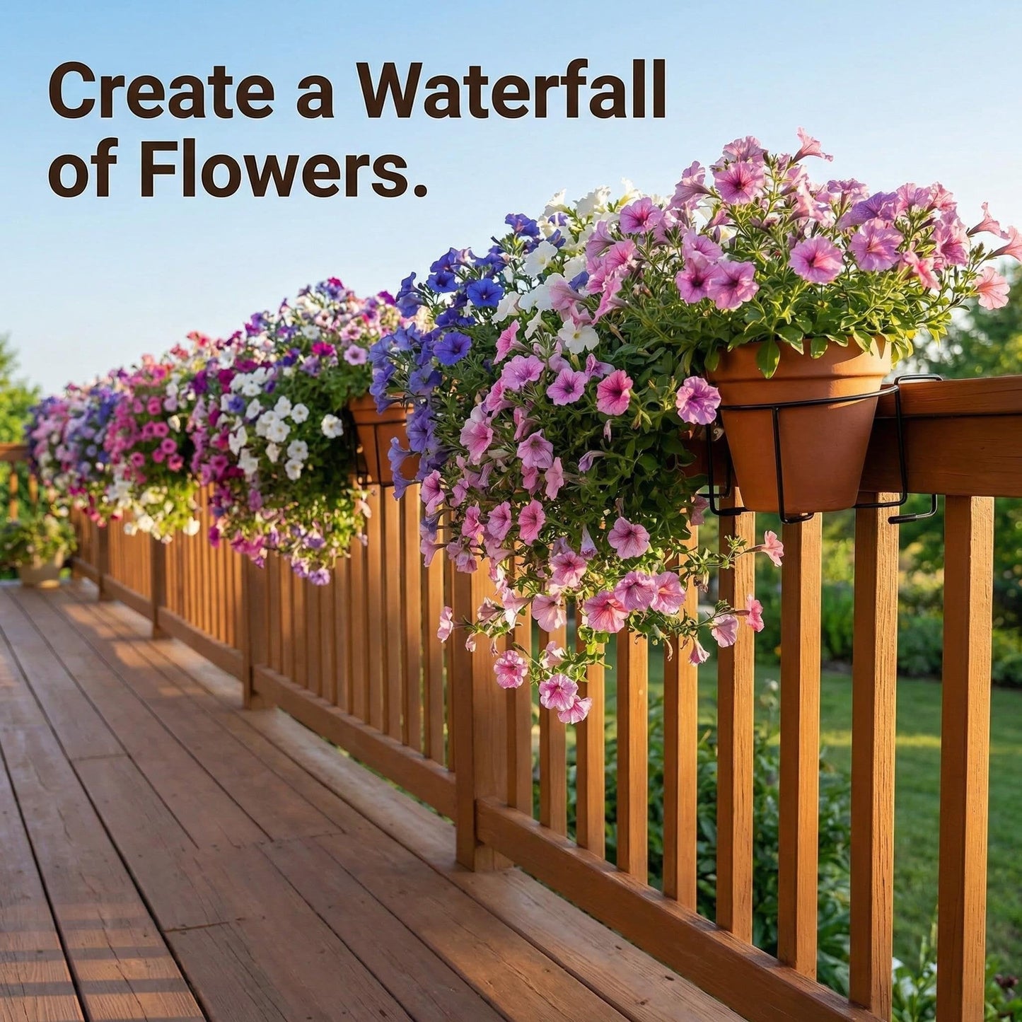 🌱Buy More Save More 🌿Railing Plant Hanger