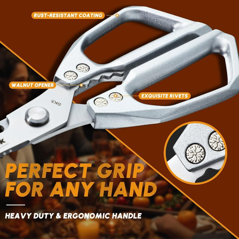 🔥BUY 2 GET 1 FREE🔥Japanese Steel 7-in-1 Multifunction Kitchen Shears🔥