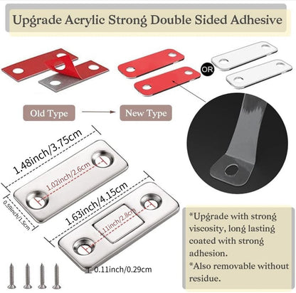 ✨BUY MORE SAVE MORE✨Invisible Cabinet Door Magnets