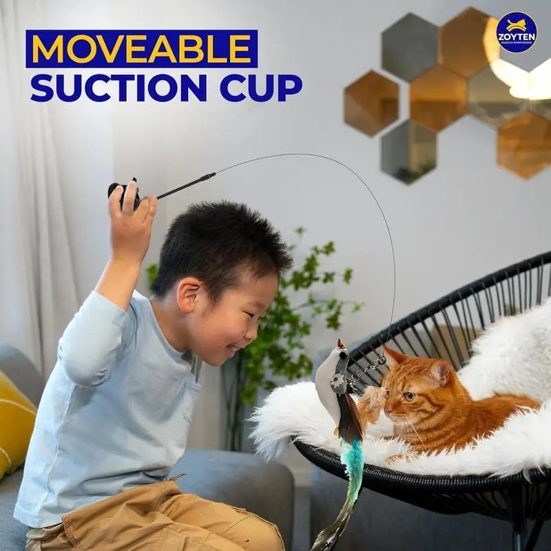 Interactive Self-Play Cat Toy - Keep Indoor Cats Active & Entertained