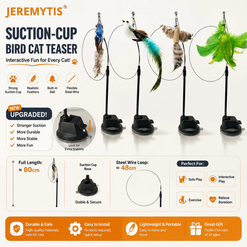 Interactive Self-Play Cat Toy - Keep Indoor Cats Active & Entertained