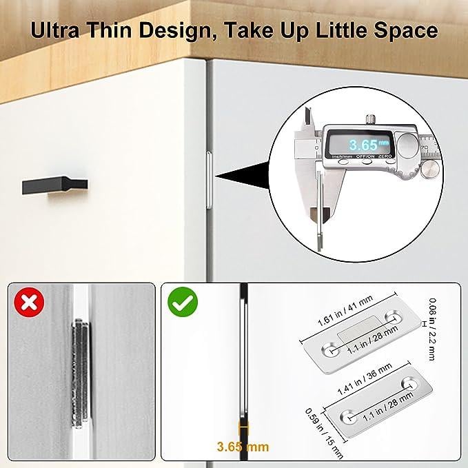 ✨BUY MORE SAVE MORE✨Invisible Cabinet Door Magnets