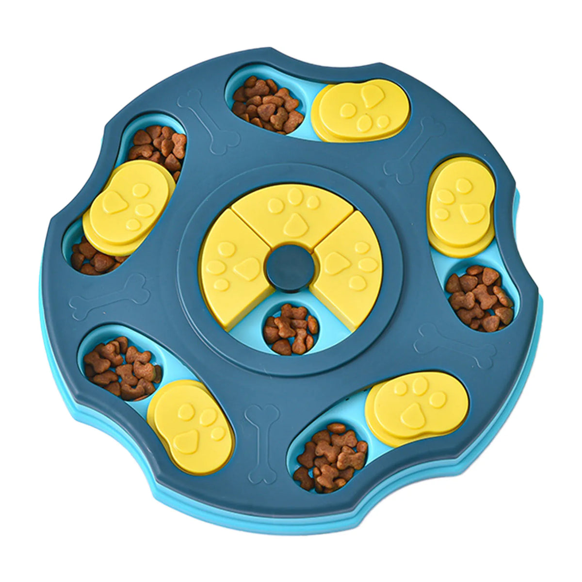Dog & Cat Puzzle Feeder Toy – Interactive Slow Feeding Game