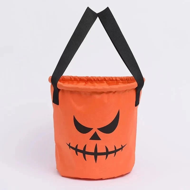 🎉👻 Glow-in-the-Dark Halloween Candy Basket – LED Trick-or-Treat Bag