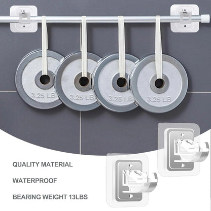 🔥 No-Drill Curtain Brackets — Hold Up to 13 lbs! 💪