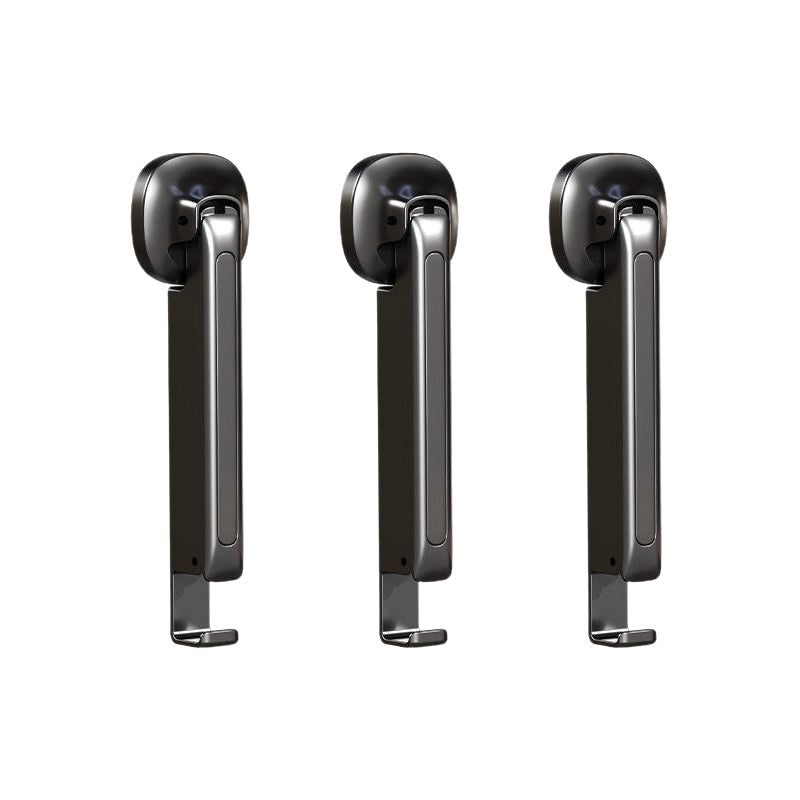 Suction-Cup Telescoping Folding Clothes Rack