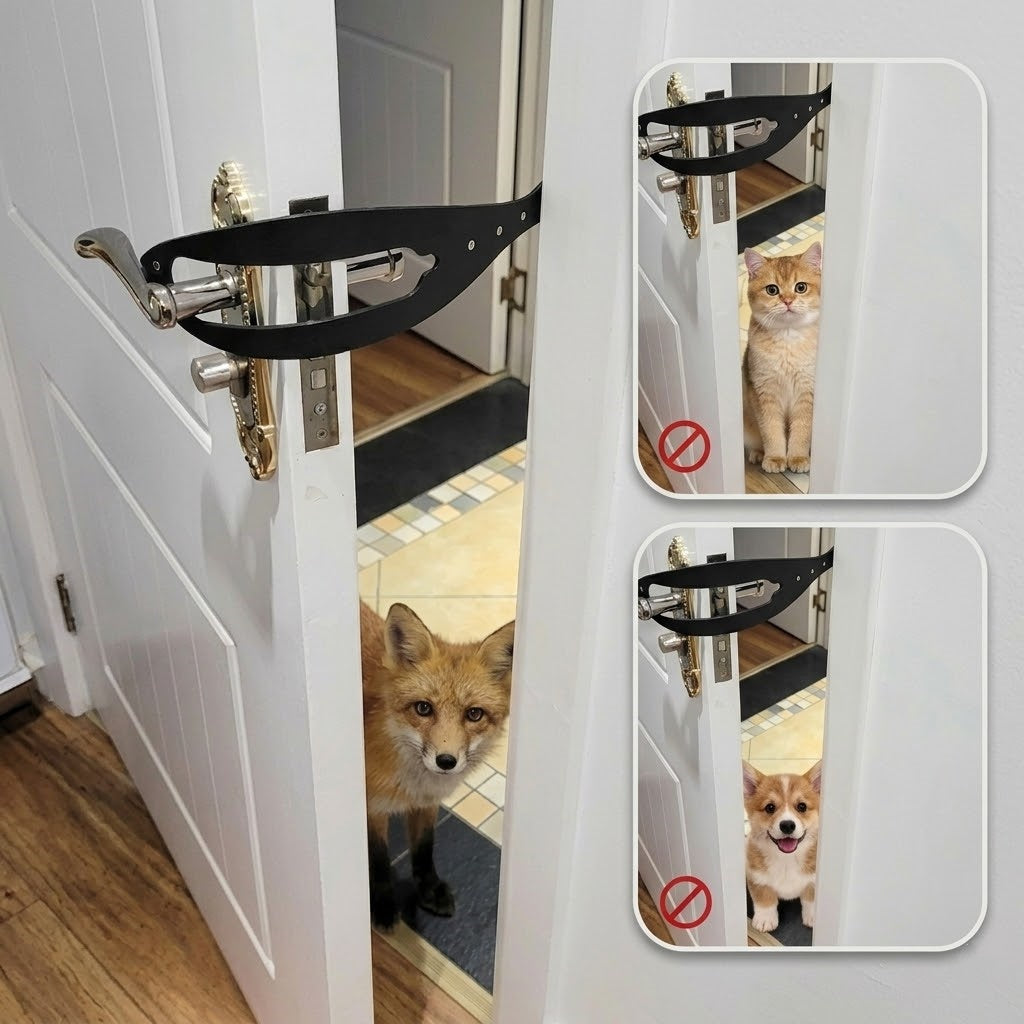 Door Restrictor Strap – Safely Limit Door Opening for Pets and Children